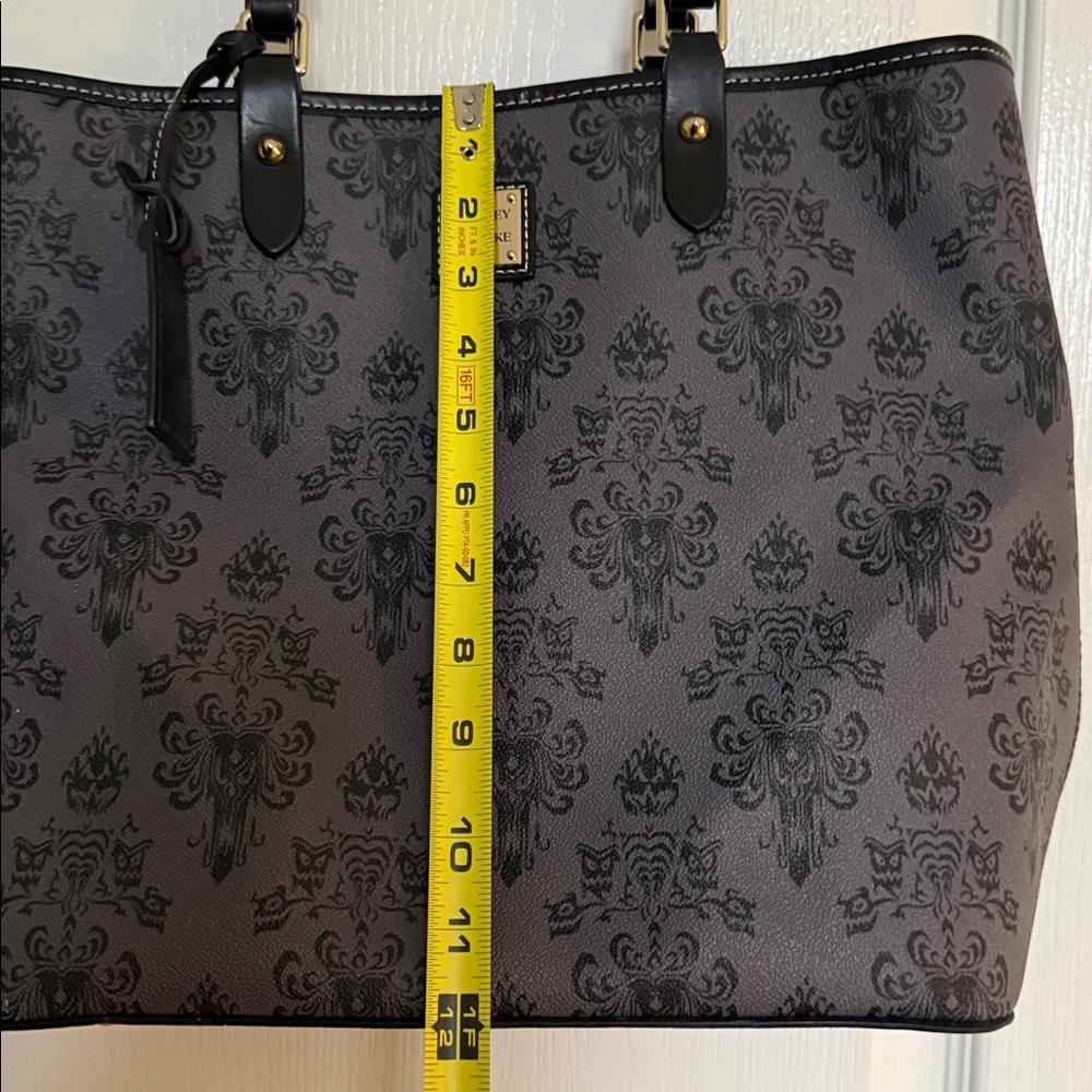 Dooney and Bourke Haunted Mansion Tote - Retired pattern - Picture 12 of 14